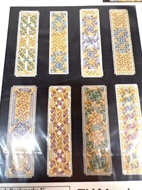 Knotwork Bookmarks I Cross-Stitch Pattern Designworks Featuring Celtic-Inspired